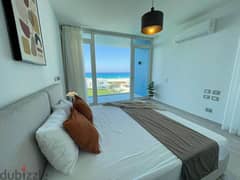villa 300 sqm for sale in north coast ( first row sea view ) fully finished