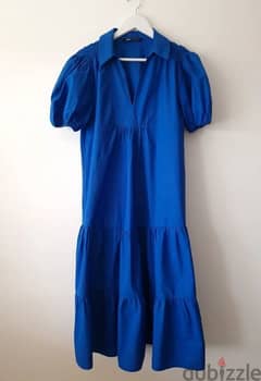 فستان ازرق ماركة Zara