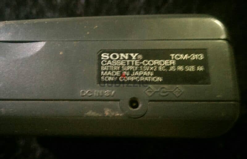 ووكمان Sony ياباني استعمتل بسيط يسجيل 4