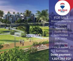 Mountain View I City Compound Apartment For Sale 155m