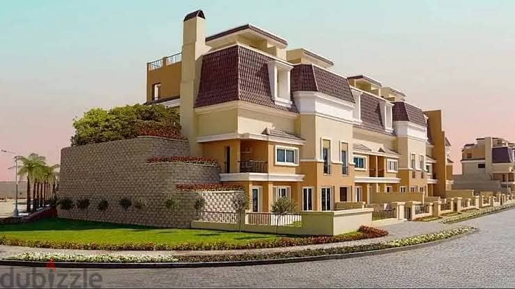 S villa for sale ready to move with nany room in sarai compound 8