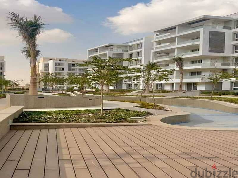 For sale, an apartment for residence and investment, 173 sqm, with a garden of 107 sqm, in Beta Greens, Mostaqbal City 6