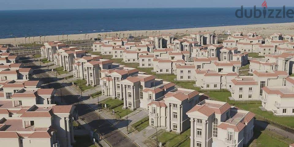 عاين فيلتك علي البحر في المنصوره للبيع Check out your villa on the sea in Mansoura for sale 1
