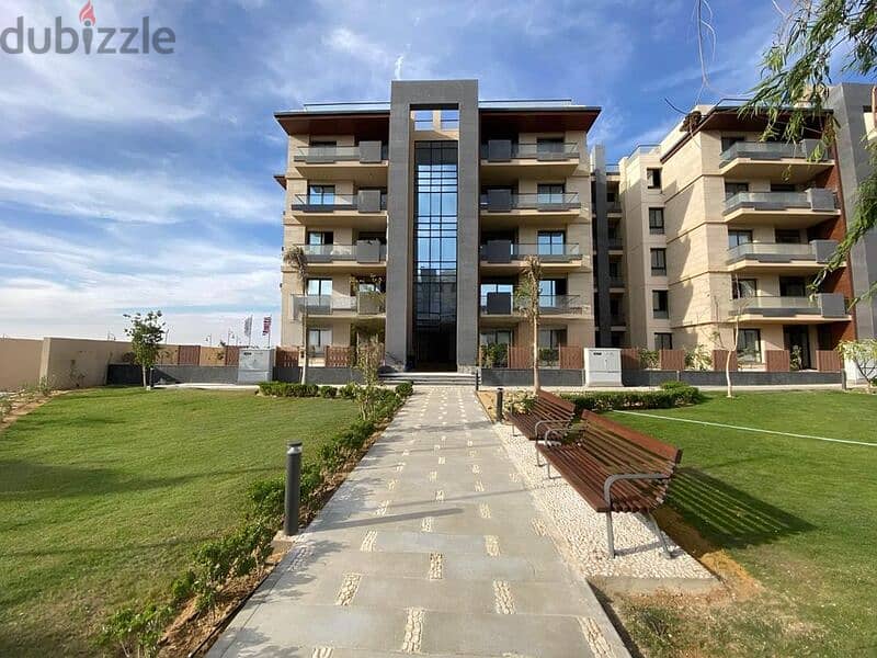 Apartment ready to move for sale in Azad Compound direct  in front of AUC 10