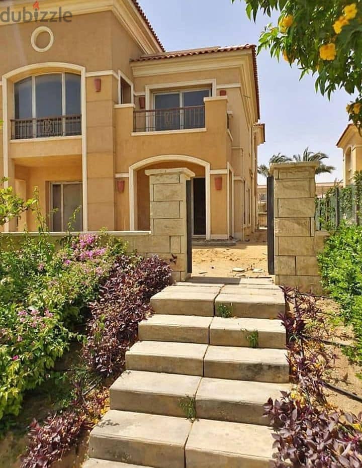 Standalone villa for sale in Stone Park new cairo 10% down payment 3