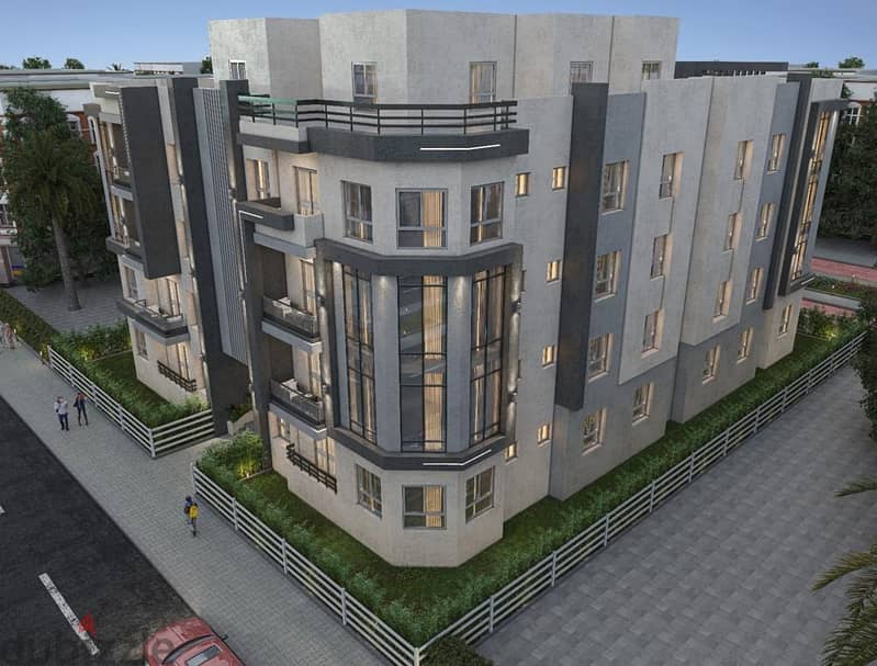Apartment 147m, semi-finished, best location in Shorouk 1