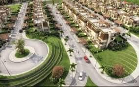 Ground floor apartment with  Gardens for saleprime l ocation in Saray Compound, phase  (Jazell) with down payment  starting from 10% 7