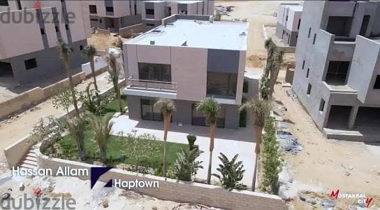 villa standalone under market price ready to move , hap town hassan allam 13