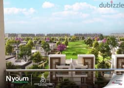 Apartment for sale in double view, semi finished,delivery  of 3 years, prime  Location in Neom Mostakbal City Compound 0