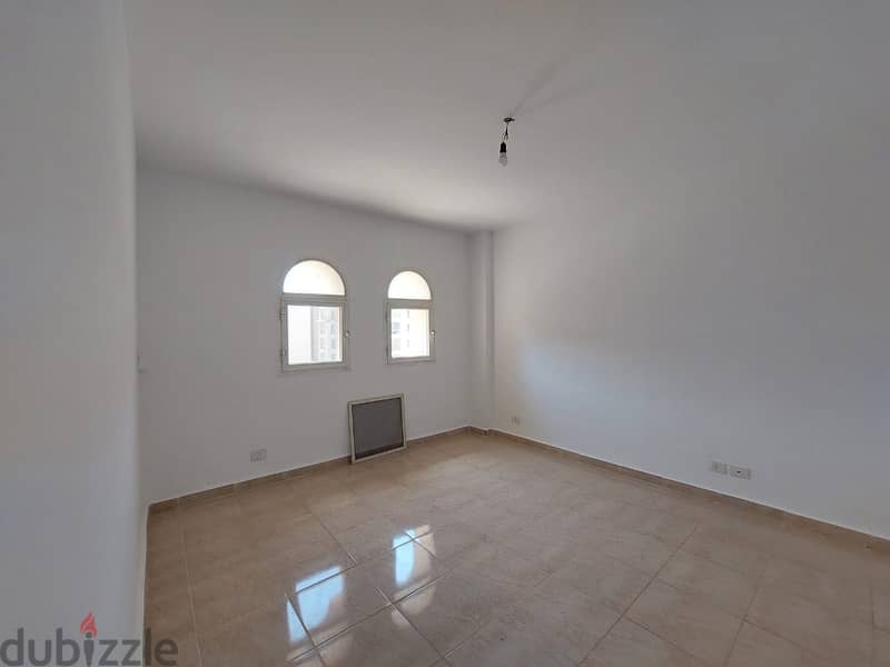 A great opportunity! Apartment for rent in Madinaty, 107 square meters with an open view, located in the heart of Madinaty in an excellent location. 13