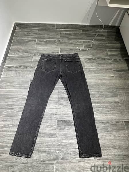 H&M Black Slim Fit jeans Size 34/32 1