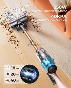 Laresar Ultra 7 Powerful Cordless Vacuum Cleaner 550W/45Kpa Stick