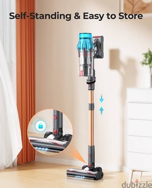 Laresar Ultra 7 Powerful Cordless Vacuum Cleaner 550W/45Kpa Stick 3