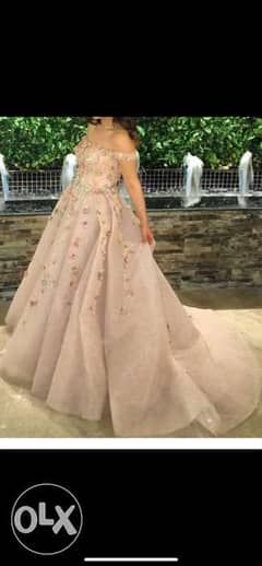 Nehal Khalifa Ball Gown Dress 0