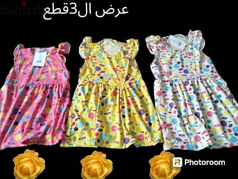 فستان lc  عمر من 2،4،6 مستورد 4