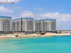 Apartment for sale, 3 rooms, in installments, immediate receipt, fully finished, with a clear sea view, in the Latin Quarter, North Coast