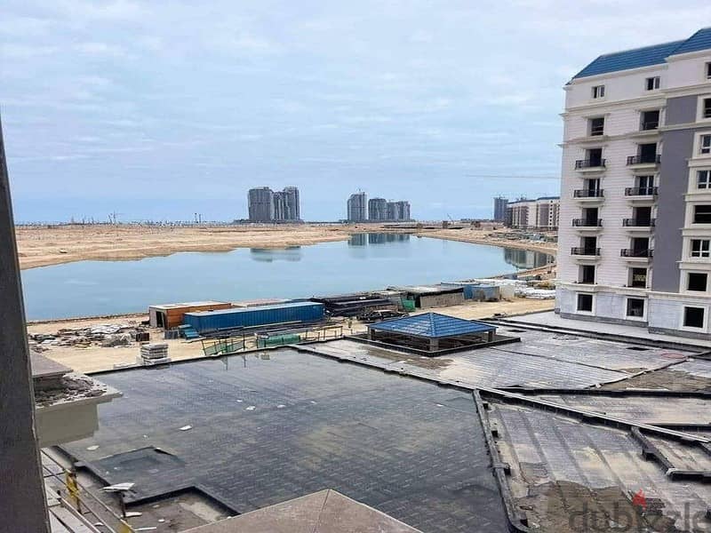 For sale, an apartment of 173 meters with a sea view, immediate receipt and fully finished, in installments, in the Latin Quarter of El Alamein 3