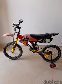 Hyper 16 inch Wheel Size Kids Motomag Bike BMX Black -