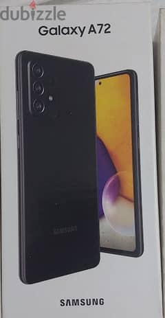 Samsung galaxy A72 black