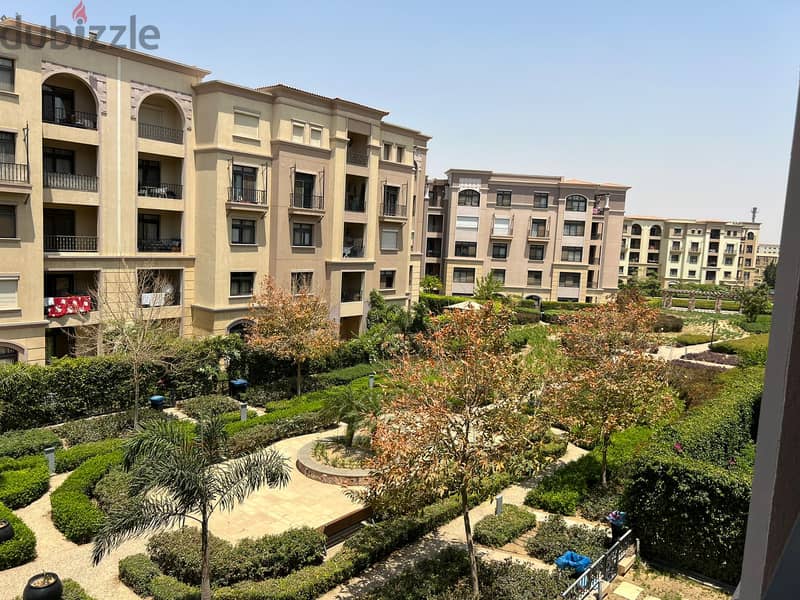 Apartment for rent in Mivida Emaar Compound, semi furnished (with kitchen, ACs, and dressing) with a view on the landscape 10