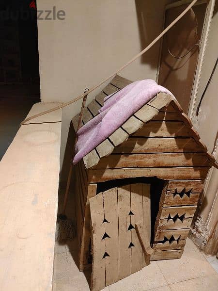 dog wooden house 3