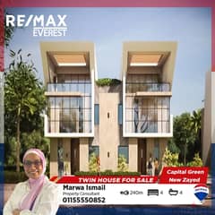 Resale Twinhouse With An Attractive Price In Capital Green New Zayed - By Capital Hills