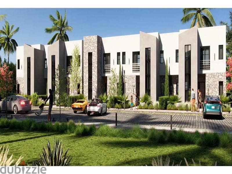 Townhouse for sale in Marseilia Beach 5, with installments over 8 years, in Ras Al Hekma 1