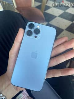 i phone 13 pro max 256g  blue very good condition