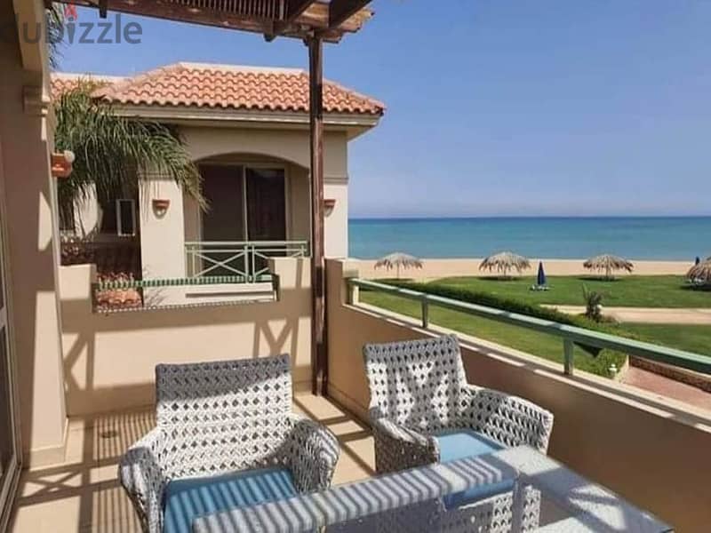 Chalet for sale, 3 rooms, La Vista Bay Village, North Coast, next to Sol Emaar and Mountain View, Super Luxe finishing, receipt soon, in installments 2