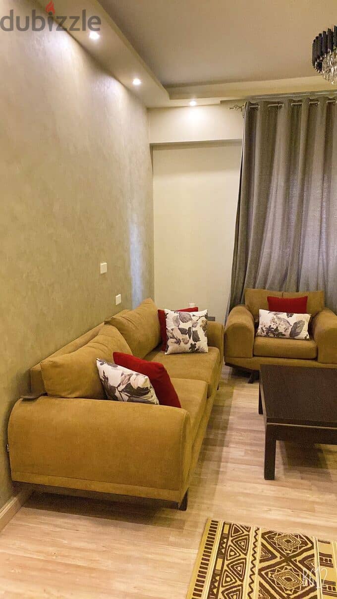 Lowest Price || Fully Furnished Apartment 2 Bedrooms Next to Waterway, in Laila Compound - Fifth Settlement 3