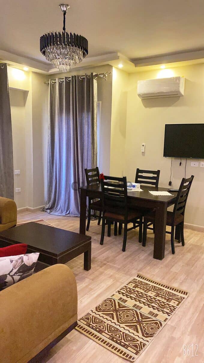 Lowest Price || Fully Furnished Apartment 2 Bedrooms Next to Waterway, in Laila Compound - Fifth Settlement 5
