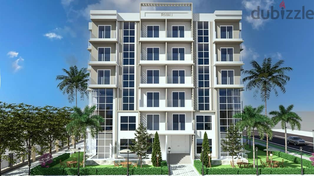 Finished apartment with air conditioners for sale in Revali Compound by SAMCO in installments over 10 years 8