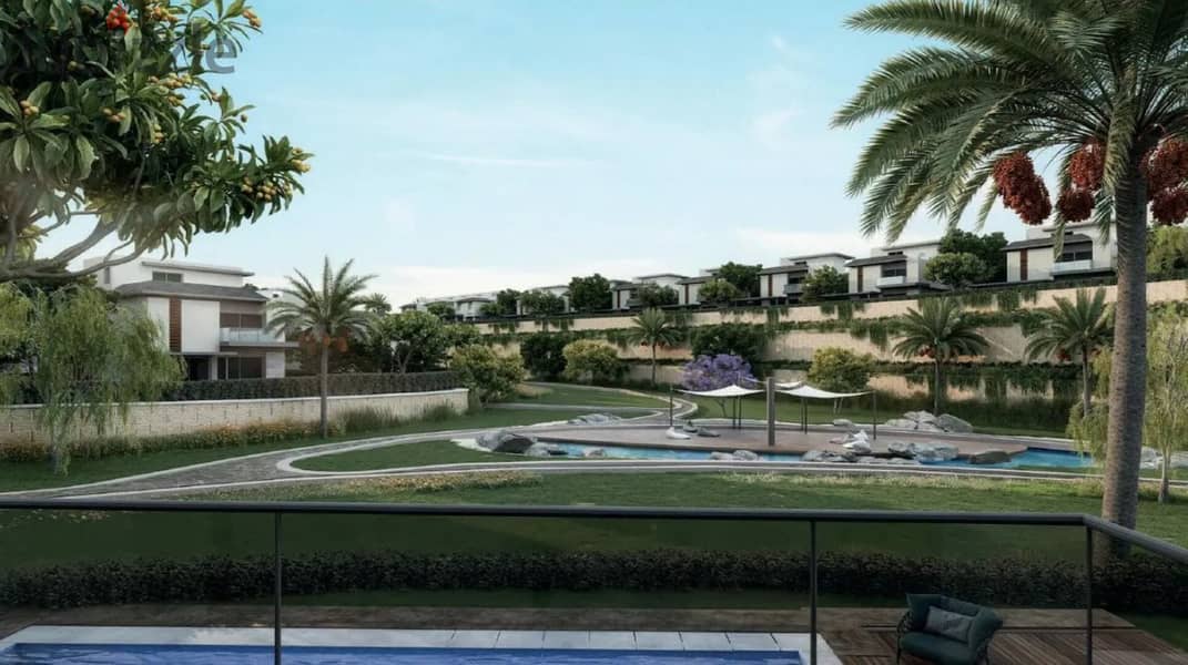 Own your unit in Telal East Compound, Fifth Settlement, View Lagoon, in installments over 8 years 4