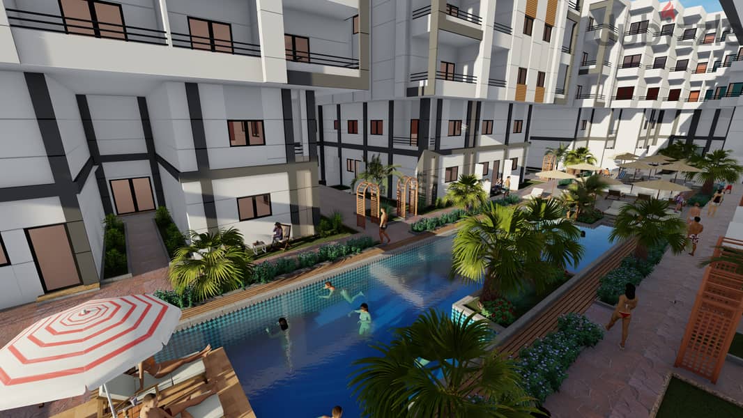 Residential complex in Hurghada is a modern and innovative housing designed with an emphasis on comfort and convenience of life 2