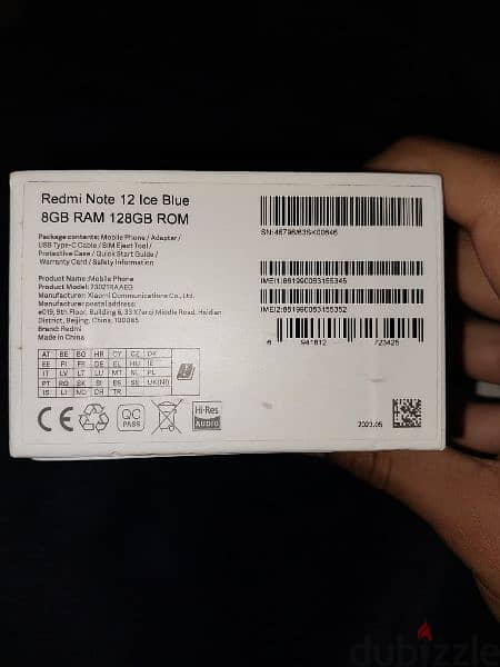 Redmi note 12 RAM 8 / 128GB 7