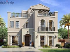 With the lowest price own townhouse in the middle of New Cairo+installments