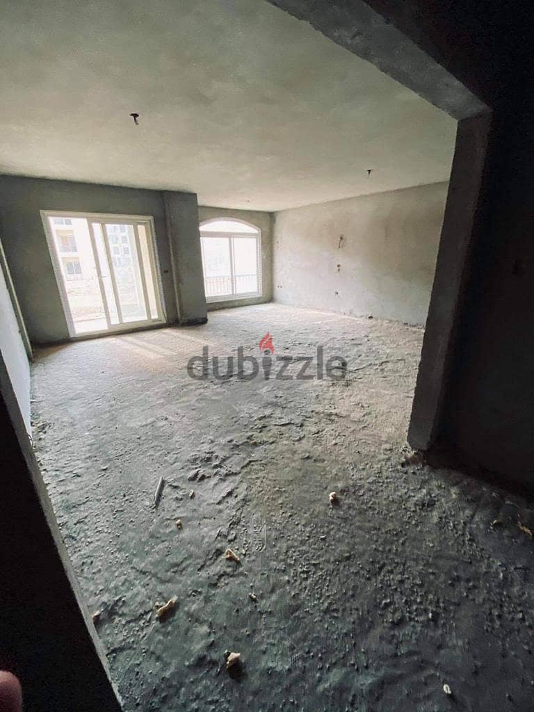 Apartment for sale ready to move semi-finished stone residence compound 18
