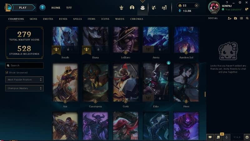 league of Legends account 3