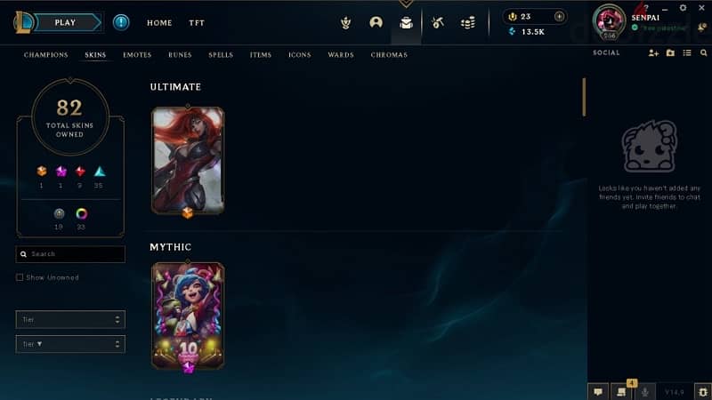 league of Legends account 5