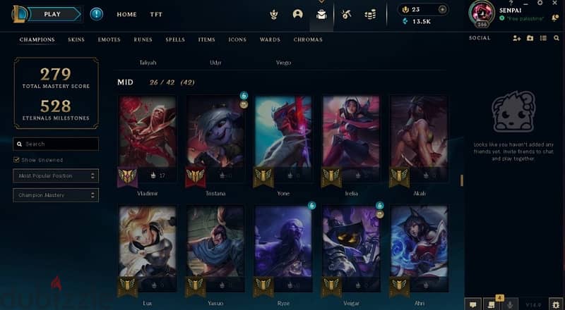 league of Legends account 8