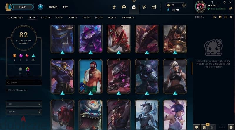 league of Legends account 9