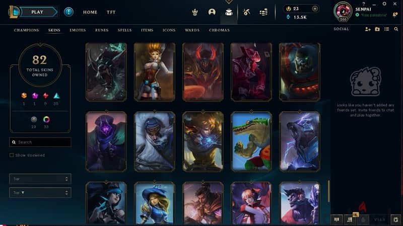 league of Legends account 12