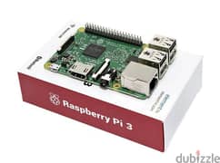 Raspberry pi 3 Model B 1 GB RAM + Adapter + Heat Sink