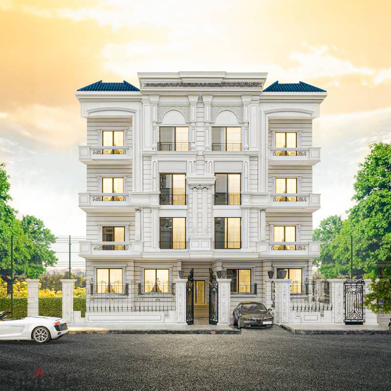 Ground floor apartment with garden, 130 meters, 32% down payment and 48 months installments in Beit Al Watan, Fifth Settlement, New Cairo 3