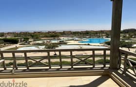 A Prime Fully Furnished Chalet Pool View In Ein Bay Ain Elsokhna