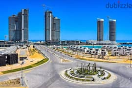Apartment for sale in Mazarine, North Coast, El Alamein City, in the best building (Building No. 1) 0