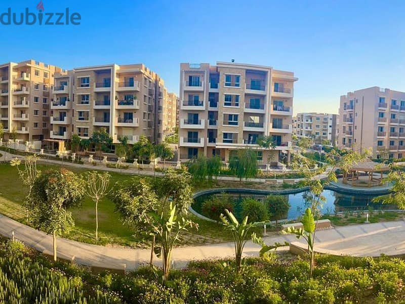 3-bedroom apartment for sale at the old price for quick sale, with a down payment of 600,000 in Taj City, Fifth Settlement 18