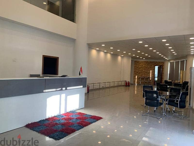 Fully Finished & Ac’s  Building for rent at industrial zone new Cairo 4