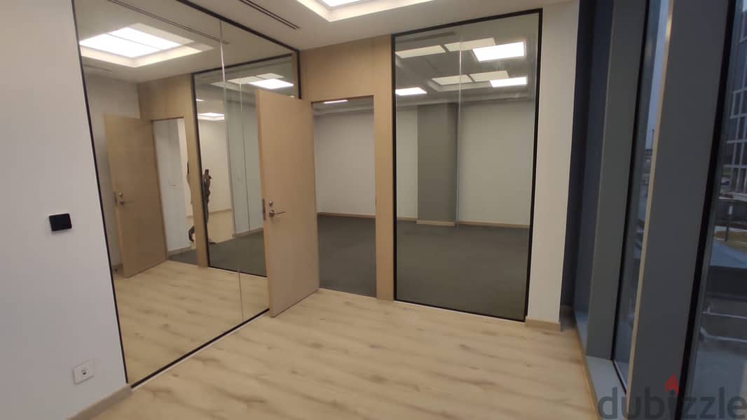 Fully finished Admin Office  for sale at Cairo festival city 5