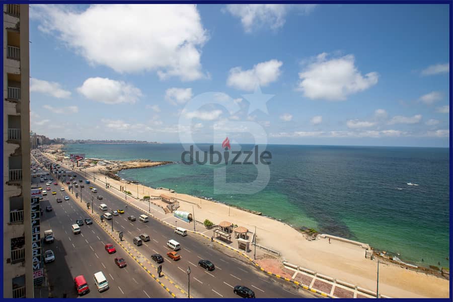 Apartment for sale, 210 m, Cleopatra (Al-Geish Road) - (direct sea view) 1